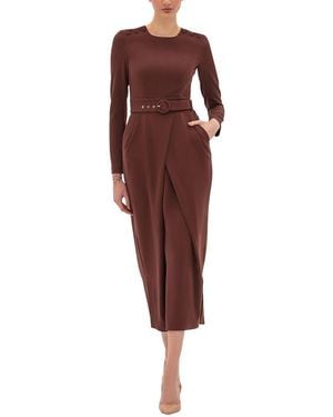 BGL Midi Dress - Red