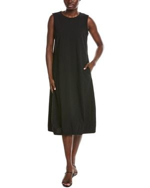 Eileen Fisher Lantern Dress - Black