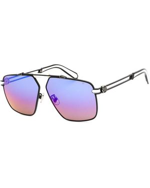 Philipp Plein Spp049m 63mm Sunglasses - Blue