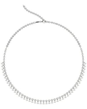 Lab Grown Diamonds 14K 6.50 Ct. Tw. Lab Grown Diamond Necklace - Natural