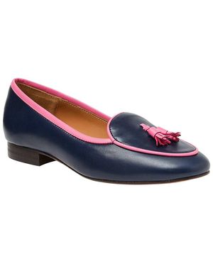 J.McLaughlin Cecily Leather Loafer - Blue