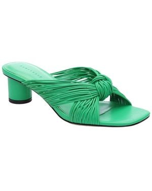 Sanctuary Maven Leather Sandal - Green