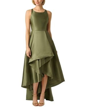 Adrianna Papell Sleeveless Solid Maxi Dress - Green