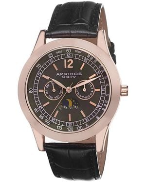 Akribos Xxiv Vintage Watch - Gray
