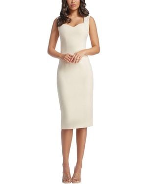 Dress the Population Elle Midi Dress - Natural