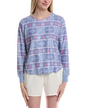 Pj Salvage Mountain Bound Top - Blue