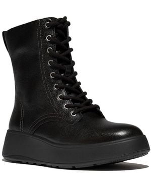 Fitflop F-Mode Leather Bootie - Black
