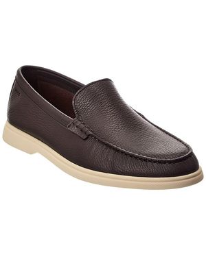 BOSS Sienne Leather Loafer - Brown