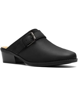 Clarks Danyelle Mist Slip-on Mules - Black