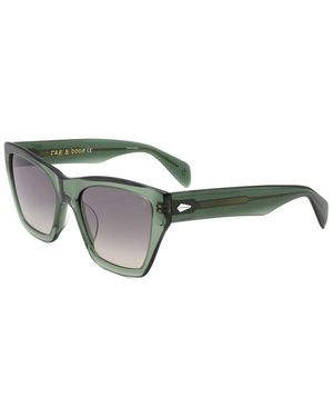 Rag & Bone 54Mm Sunglasses - Green