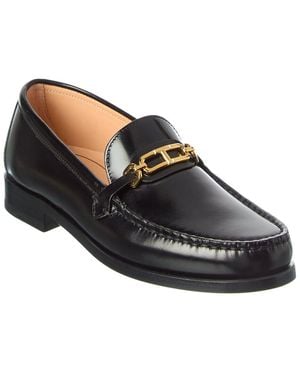 Tom Ford Leather Loafer - Black