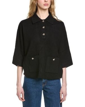 Joseph Ribkoff Short Sleeve Top - Black