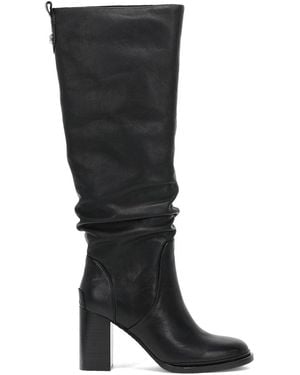 Frye Alex Softy Tall Leather Boot - Black