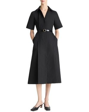 Vince Shirt Dress - Black
