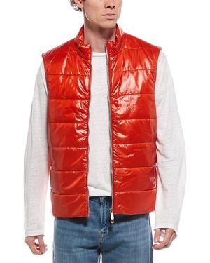 Eleventy Gilet Vest - Red