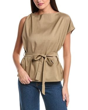 Seraphin Woven Top - Natural