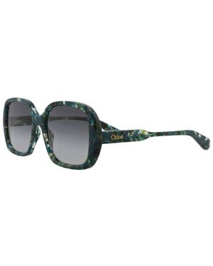 Chloé 55Mm Sunglasses - Green