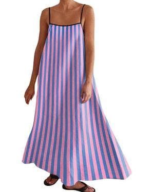 LOEY Midi Dress - Purple
