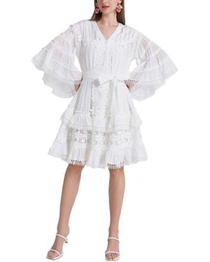 Kaimilan Midi Dress - White