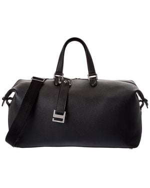 Fendi Lui 45 Leather Duffel Bag - Black