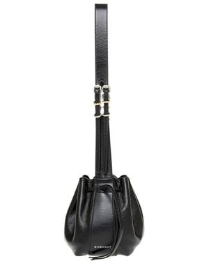【関税&送料込】Givenchy Black Leather Small Pumpkin Crossbo Givenchy Leather Small Pumpkin Crossbody Bag in Black | Lyst