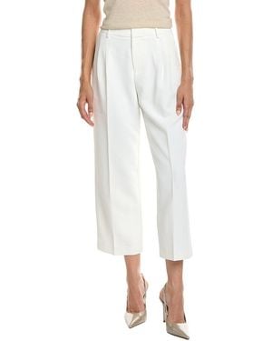 REVERIEE Crop Pant - White