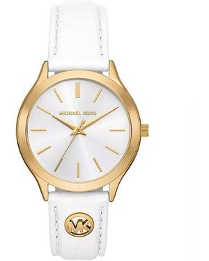 Michael Kors Slim Runway Watch - Metallic
