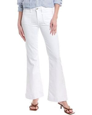 7 For All Mankind Dojo Tailorless Casablanca Jean - White