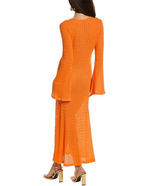dodo bar or maya cut-out knit dress Vestido Maxi Maya Knit - Crema/Combinacin