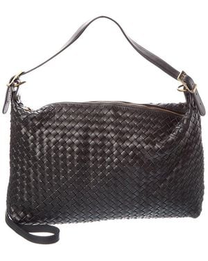 Persaman New York Cora Leather Tote - Black