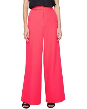 L'Agence Pilar Wide Leg Pants - Pink