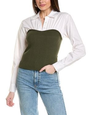 Tanya Taylor Anya Knit Top - Multicolor