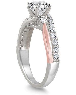 True Diamond 14K Two-Tone 1.23 Ct. Tw. Diamond Ring - White