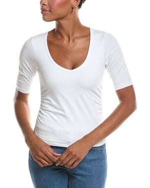 ATM Elbow Sleeve T-Shirt - White