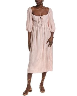 O.P.T O.P.T Noemi Midi Dress - Pink