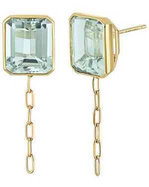 Bony Levy 14K 10.59 Ct. Tw. Amethyst Earrings - White