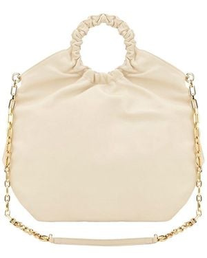 Agl Attilio Giusti Leombruni Gretty Leather Tote - Natural