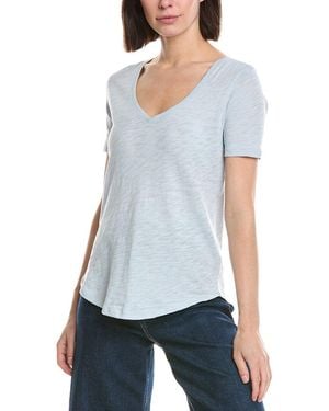 ATM V-Neck T-Shirt - Blue