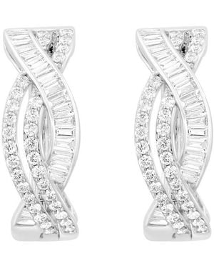 Effy Fine Jewelry 14K 1.16 Ct. Tw. Diamond Earrings - White