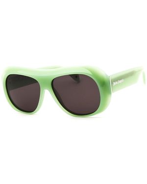 Palm Angels Elfin5007 62Mm Sunglasses - Green