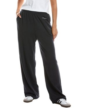 Rag & Bone Terry Wideleg Sweatpant - Black