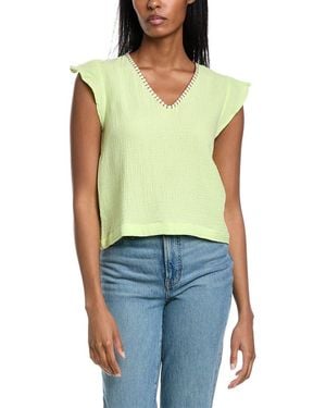 Lisa Todd Gauze Top - Green