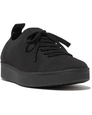 Fitflop Rally Multi-Knit Trainer - Black