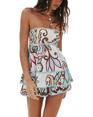 AMINA GLAM Top & Short Set - Multicolour