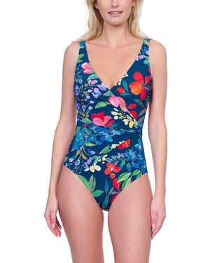 Gottex Surplice One-Piece - Blue