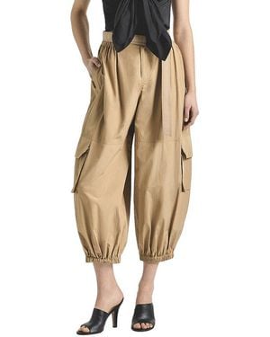 10 Crosby Derek Lam Tamsin Poplin Balloon Cargo Pant - Natural