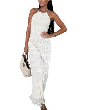 Vincent Maxi Dress - White