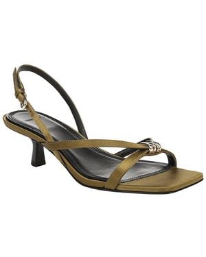 Vince Tali Satin Slingback - Metallic