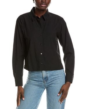 Eileen Fisher Classic Collar Shirt - Black