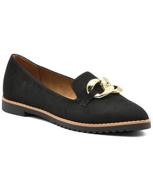 Adrienne Vittadini Lari Loafer - Black